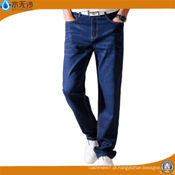 New Design Homens Skinny Denim Calças Stretch Blue Cotton Jeans